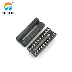 10PCS IC Sockets DIP6 DIP8 DIP14 DIP16 DIP18 DIP20 DIP28 DIP40 pins Connector DIP Socket 6 8 14 16 18 20 24 28 40 pin