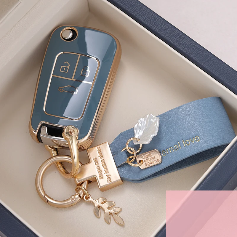TPU Car Key Case for Chevrolet Cruze Trax Lova Malibu Buick Opel Astra Corsa ADAM S Antara Meriva Zafira Insignia GTC Accessory