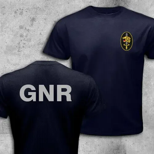 Portugal GNR National Guard Gendarmerie GIOE Special Forces Unit T-Shirt Short Sleeve Casual Cotton O-Neck Men Shirts