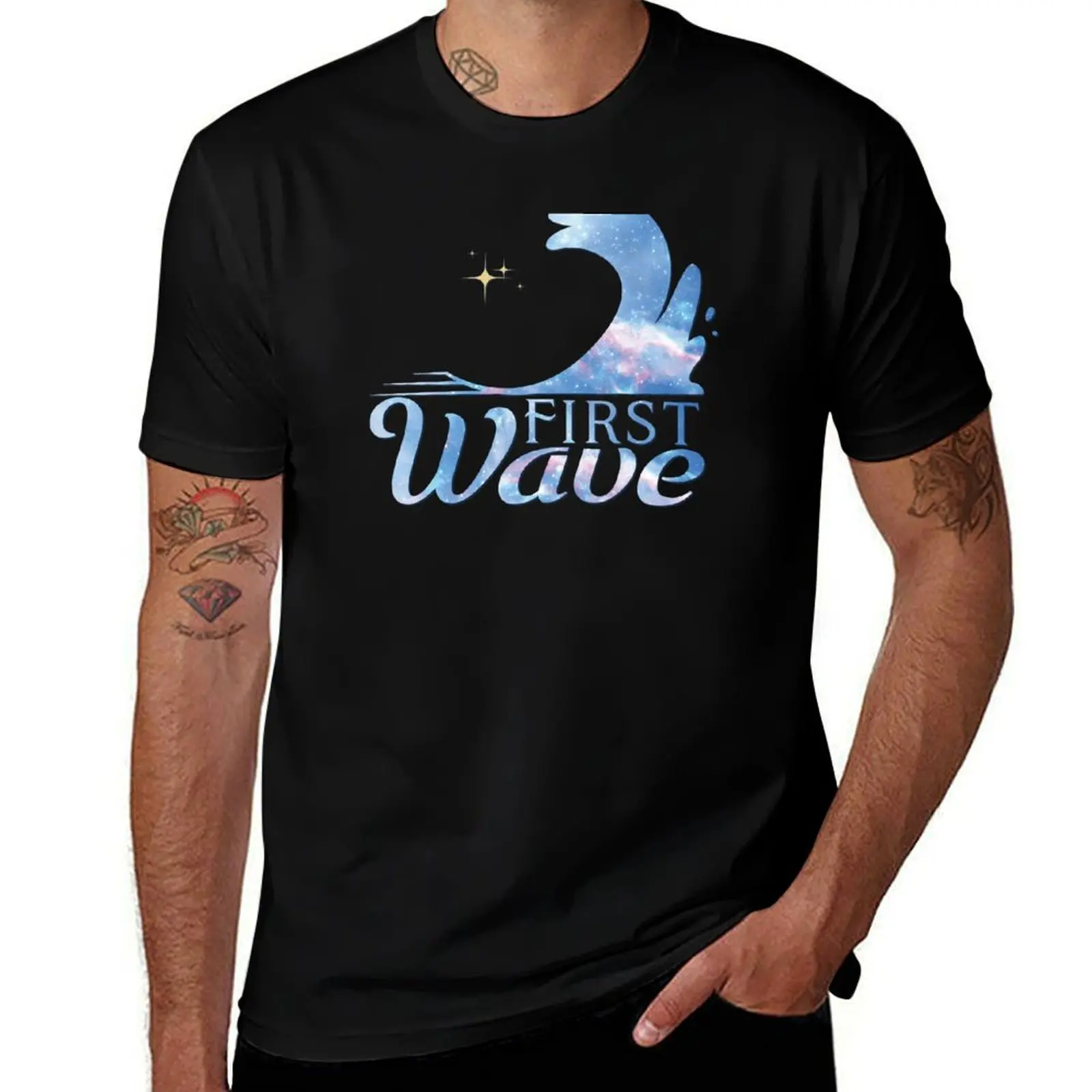 

First Wave T-Shirt Sporty Casual Quick Dry T-Shirt