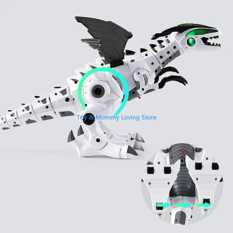 

Y1QF Novelty Interactive Biting Hand Dinosaur Gags Toy Family Finger Toy for Kid