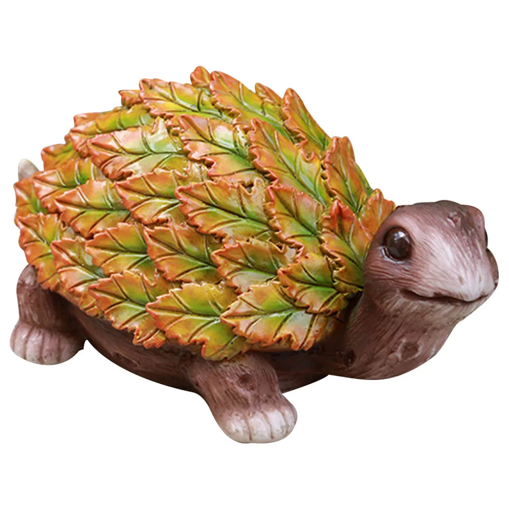 

Resin Tortoise Crafts Durable H made Garden Decorations Outdoor Statue naments Pond Accessories Bright Color Realistic Shape