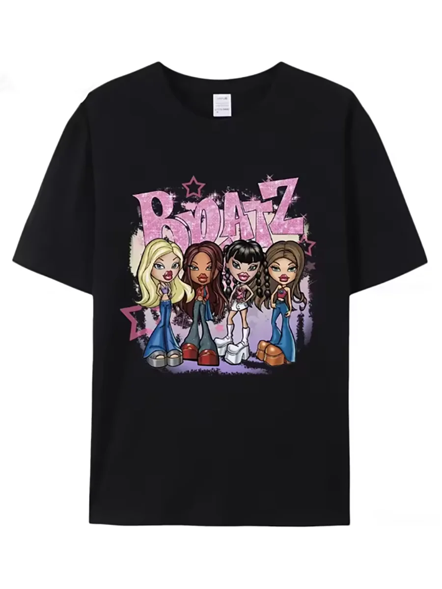 

Летние повседневные футболки Стираные футболки Большие свободные футболки с короткими рукавами и уникальными узорами Модные и забавные