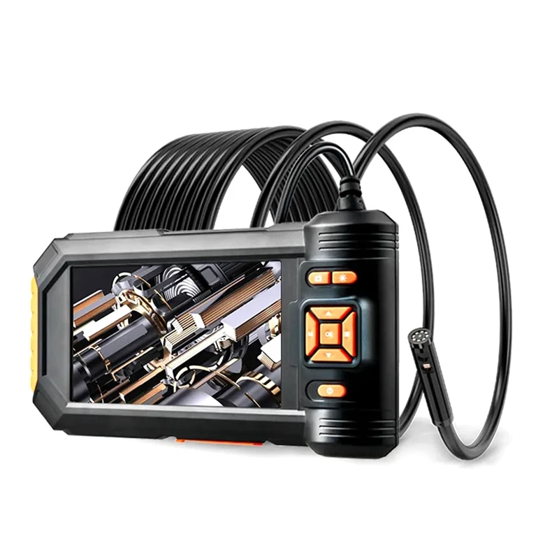 1080P HD Digital Endoscope Camera 8Mm Waterproof Drainage Camera 5-Inch Car Camera (5M)