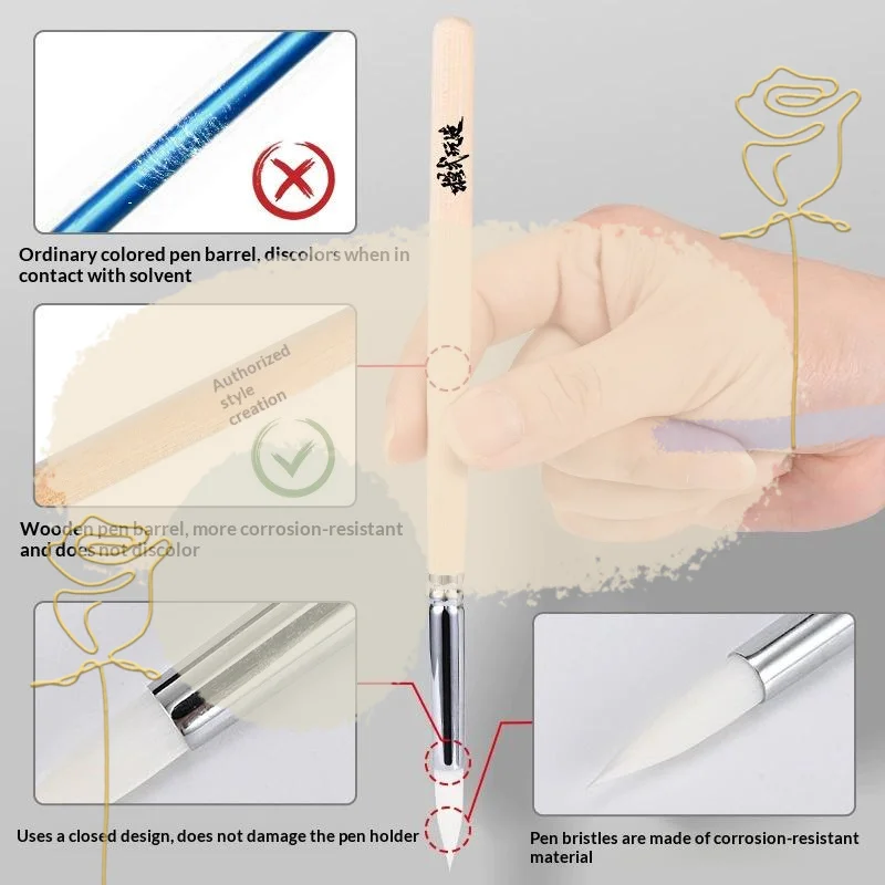 Akcesoria do modelarstwa, majsterkowania, narzędzia, aerograf, szczotka do czyszczenia, szybkie czyszczenie, odporność na korozję