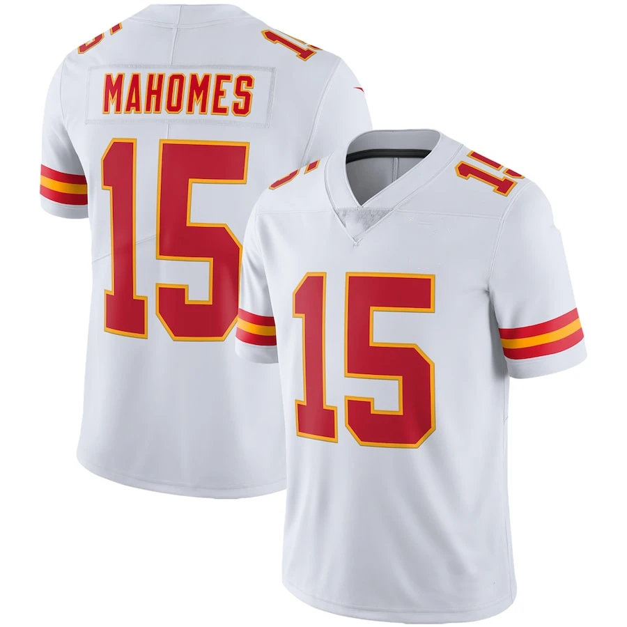 Customized Kansas City Embroidered Football Jerseys Men Women Youth Kelce Football Shirts