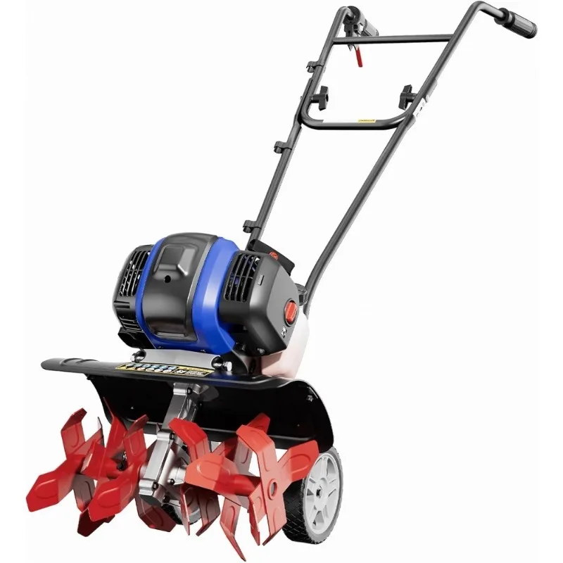 

Мини-культиватор 53 куб. см, 15 дюймов, мощный, с подъемным усилителем для обработки почвы