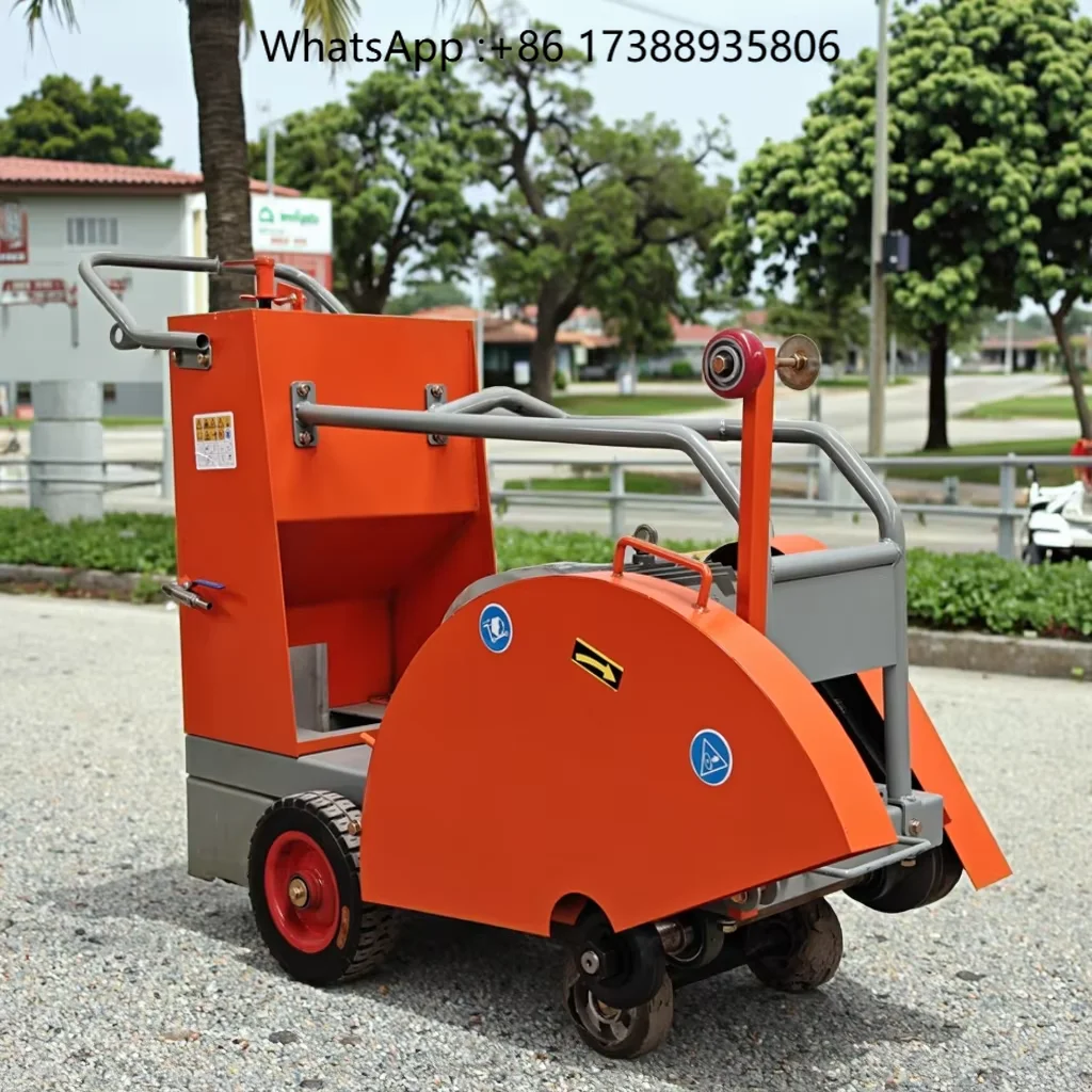 OFEITE Q800 Walk Electric 15HP 11KW Asphalt Concrete Pavement Road Cutter Hand-held Cutting Floor Saw Machine Easy Maintenance