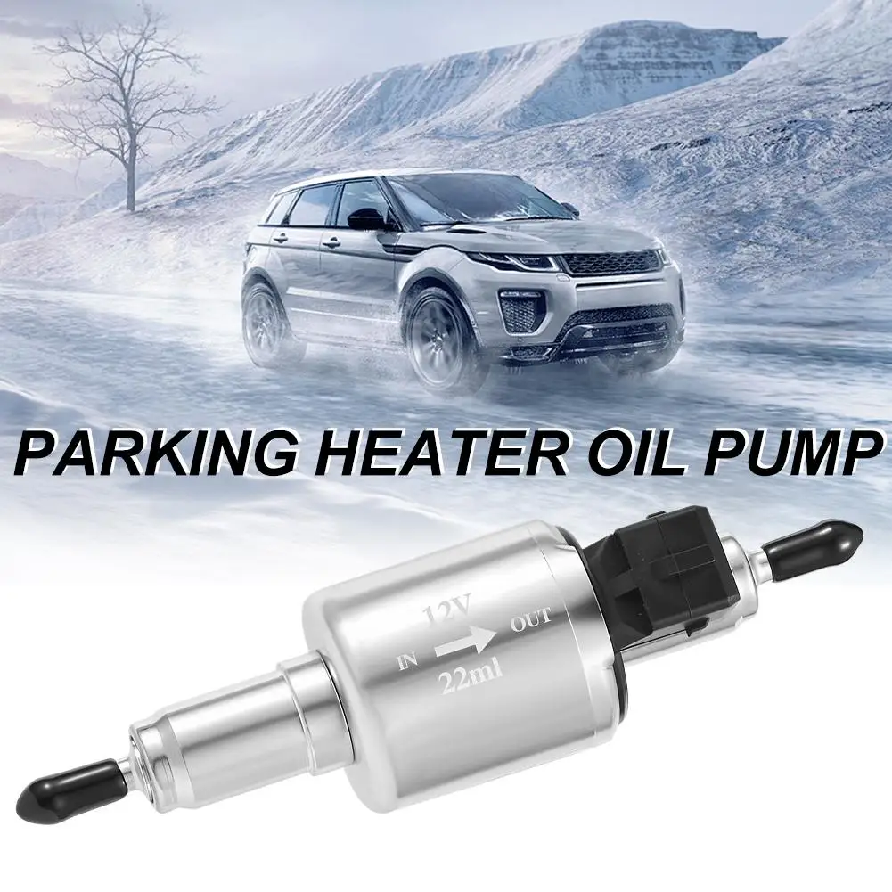 

Car Diesel Heater Oil Fuel Pump 12/24V 22ML Pulse Metering Gas Inline Air Heater Fuel Pump for Car Diesel Heater 2KW 5KW 8KW