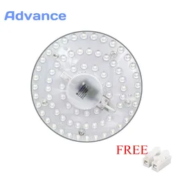 Ceiling Lamps 110V 220V LED Tube Bulb 2D Replaceable Source European Bulb Light Full Power Octopus Light Energy Saving  Indoor