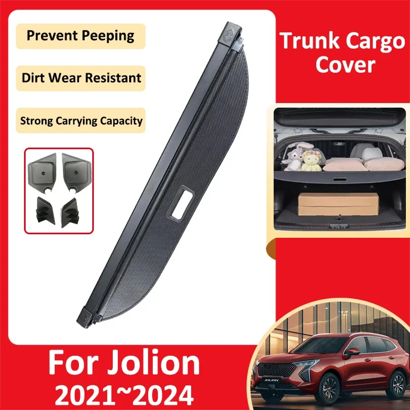 

Car Trunk Curtain For Haval Jolion 2021 2022 2023 2024 Luggage Storages Adjustable Partition Protective Cover Auto Accessories