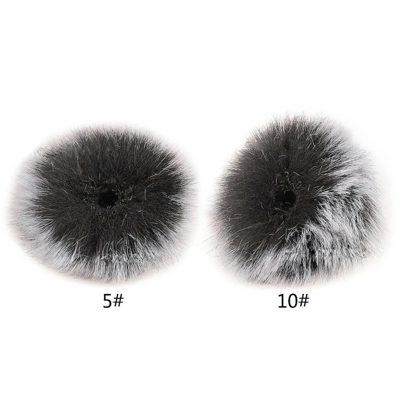 1PC Universal Lavalier Microphone Furry Windscreen Fur Windshield Wind Muff