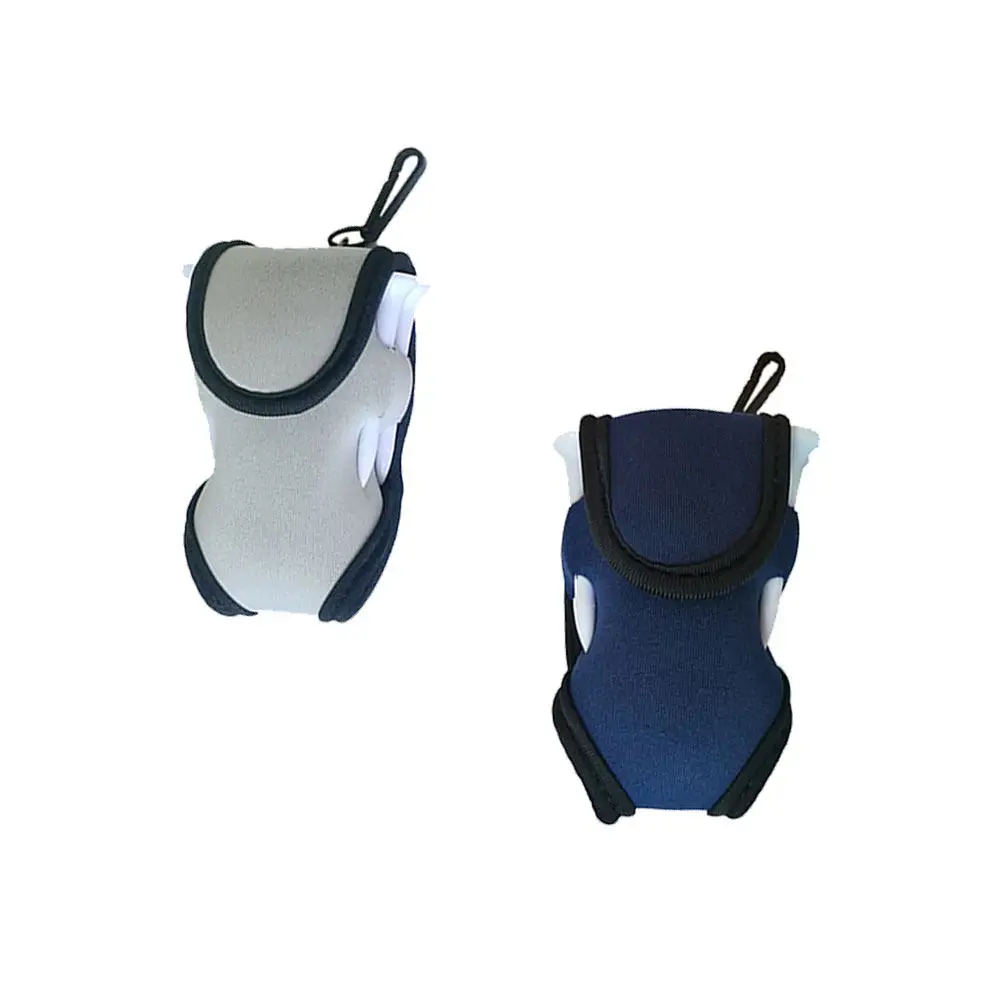 

2Pcs Golf Ball Holder Portable Adhesive Opening Mini Organizer Pouch Protects Balls from Shaking Easy Carry Bag