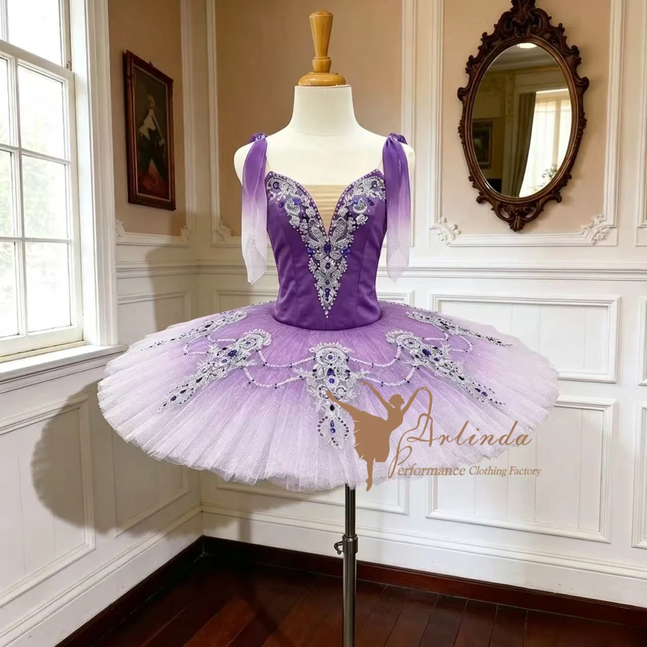 sugar plum fairy professional pink ballet dress Young – Giselle Tutus Waltz of the flowers in the Nutcracker Girls Ballet Tutu -Sugar Plum