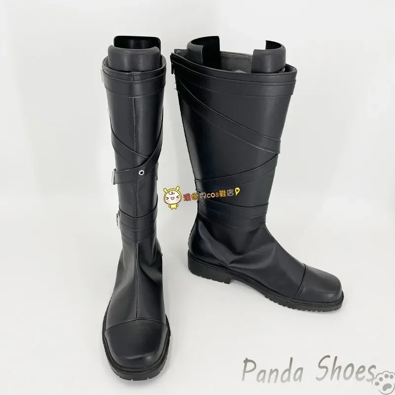 Danganronpa Tanaka Gandamu Scarpe Cosplay Anime Gioco Cos Stivali Lunghi Dangan Ronpa Costume Cosplay Prop Scarpe per Con Halloween