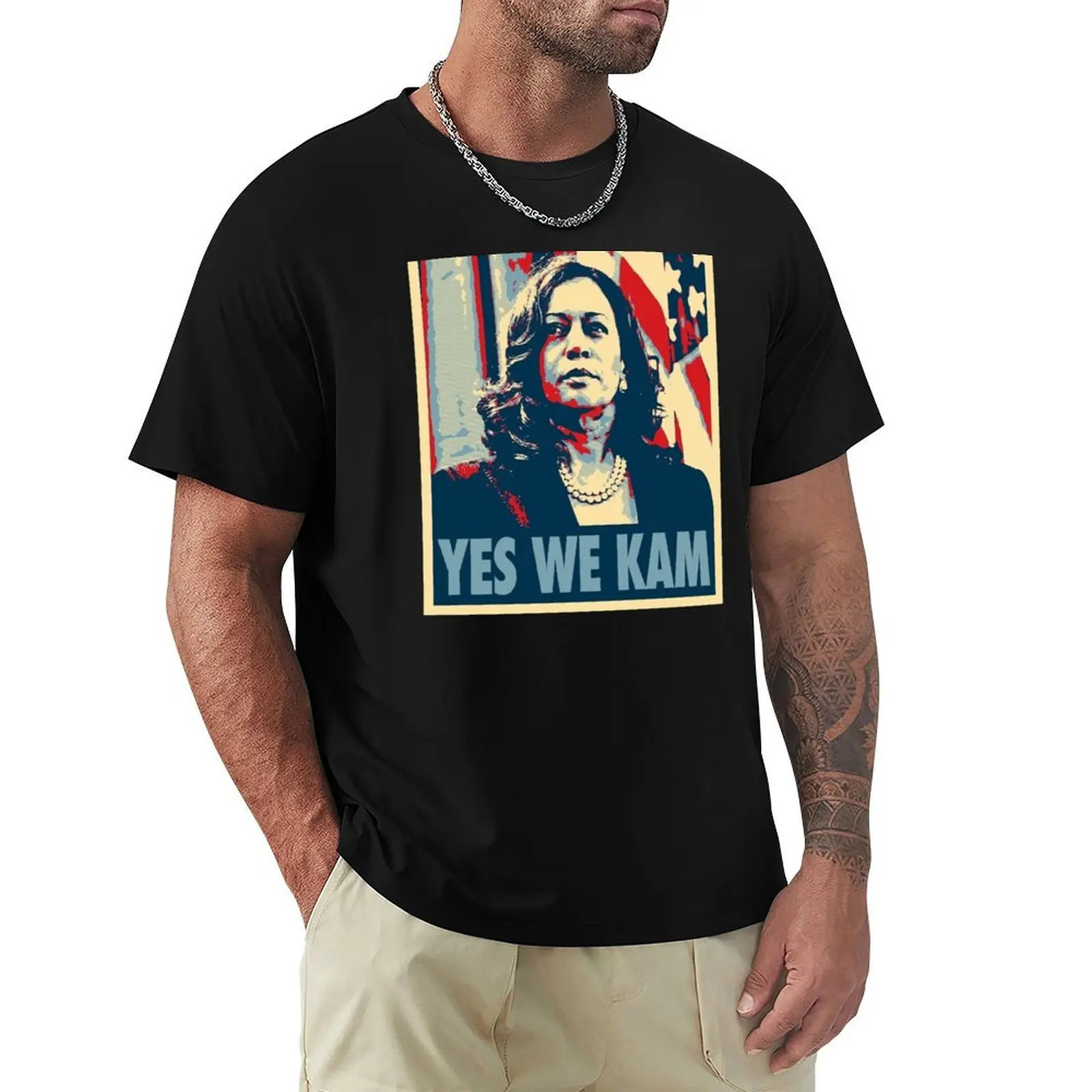 

Kamala Harris - Yes We Kam T-Shirt kawaii clothes rapper graphic tees t shirts for men graphic