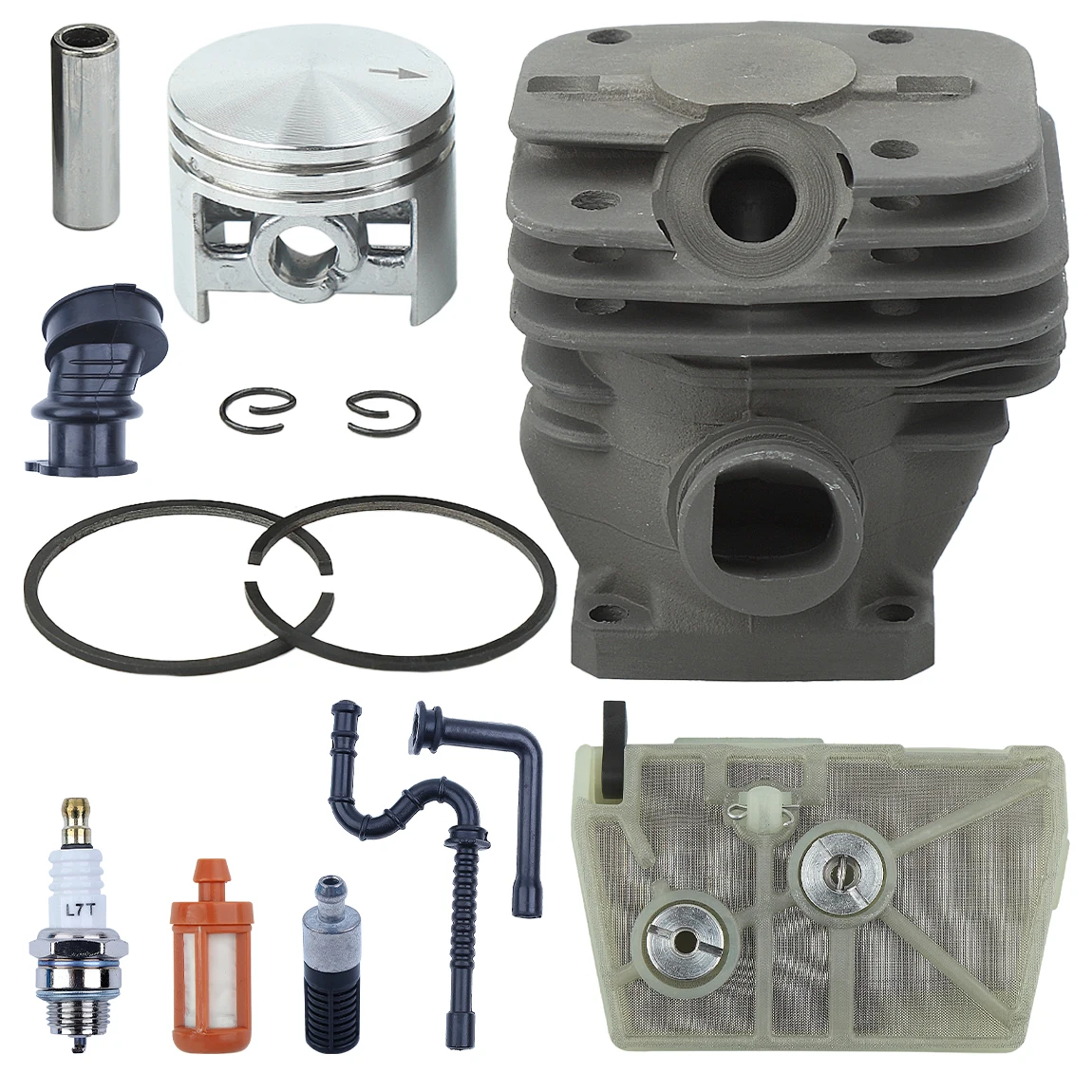 Juntas de Pistão do Cilindro Kit Vedação Óleo para Stihl Ms240 024 024av ms 240 Motosserra Peças Reposição 1121 020 1200 42 mm
