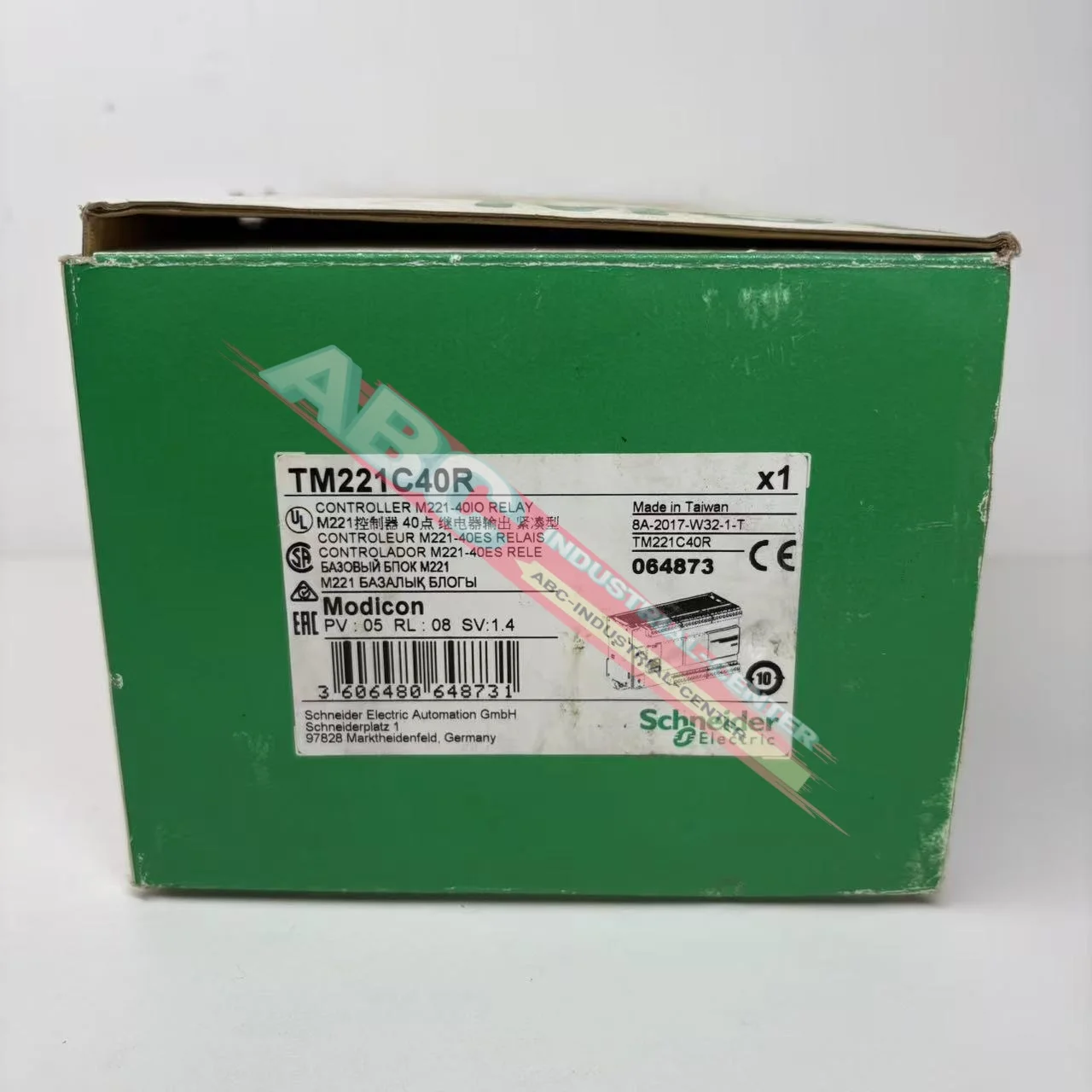 Programmierbare Steuerung TM221C40R 100 % NEU