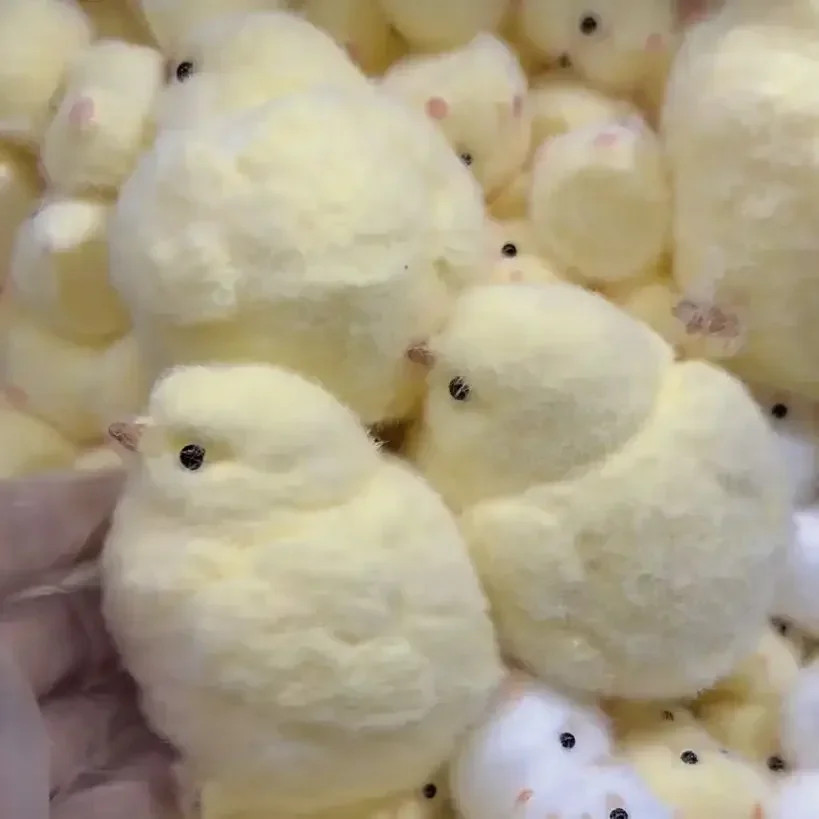 Lucu ayam licin Kawaii buatan tangan silikon lembut segel berbondong Super lembut kuning ayam anak-anak Favorit hadiah mainan anak ayam Squishy