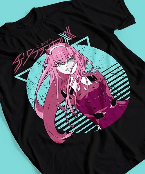 T-shirt pour Anime ontariTwo Darling, T-shirt