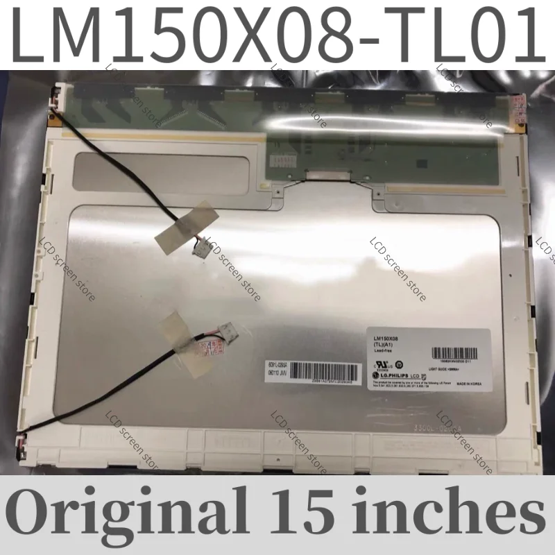 

LM150X08-TL 01 15” LCD screen in original packaging