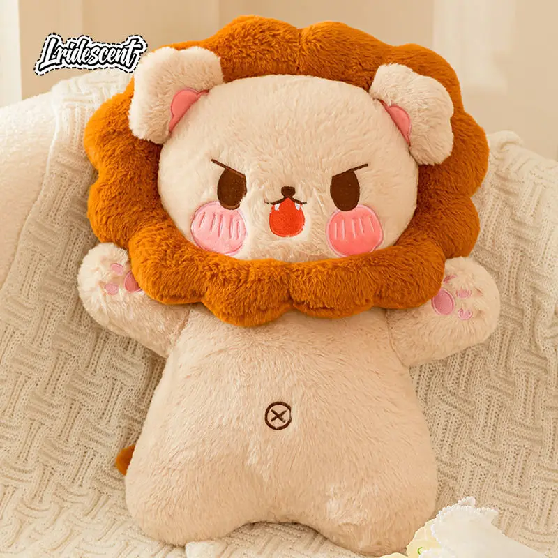 

Cute Fierce Kawaii Lion Plush Doll Stuffed Toy Birthday Gift For Girls Best Friends Girlfriend