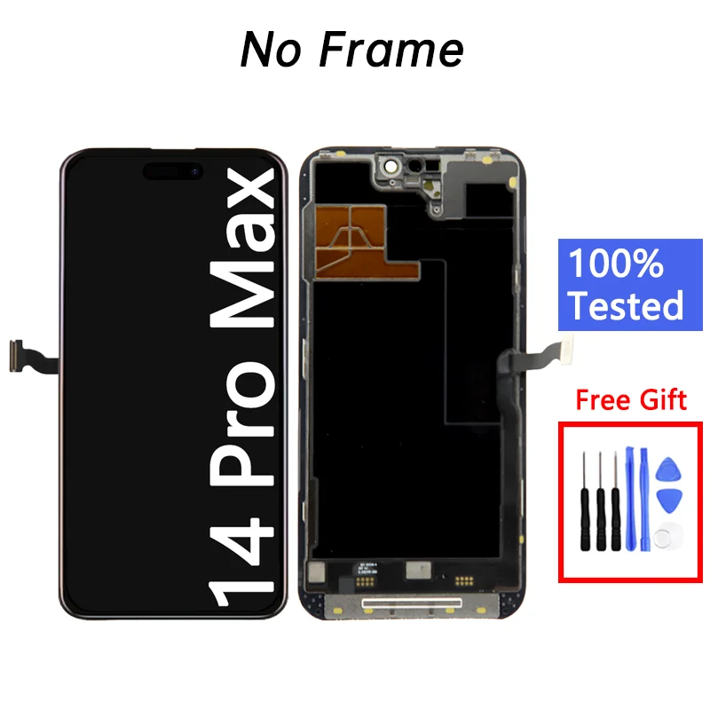 LCD per telefoni cellulari per iphone 14 Pro Max Display Lcd Touch Screen sostituzione Digitizer Assembly per Apple iphone 14 Pro Max LCD