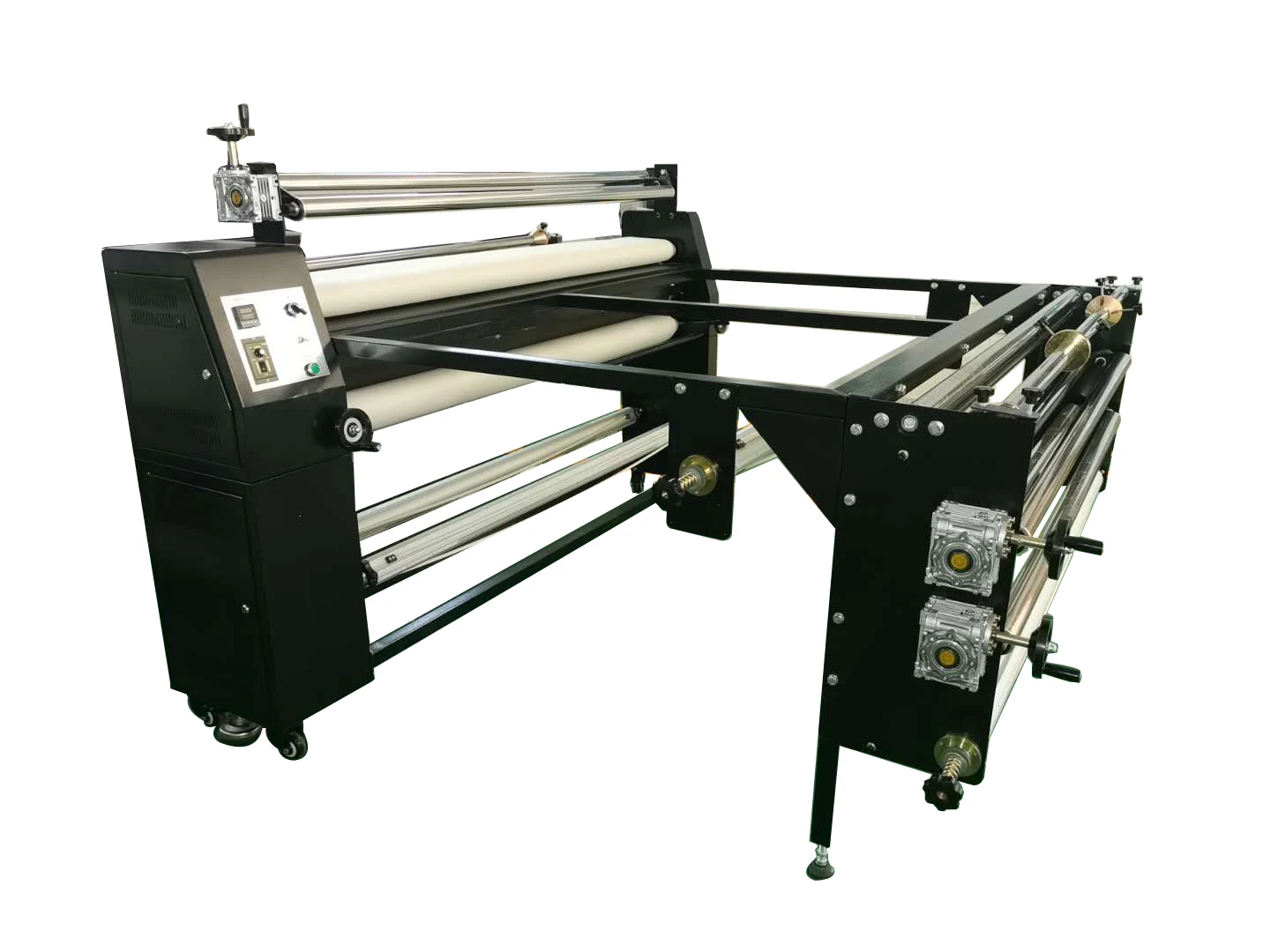 1800mm 1800(270 Drum) Roll Automatic Electric Heat Transfer Machine with Intelligent Three Sets of Take up and Feed Systems
