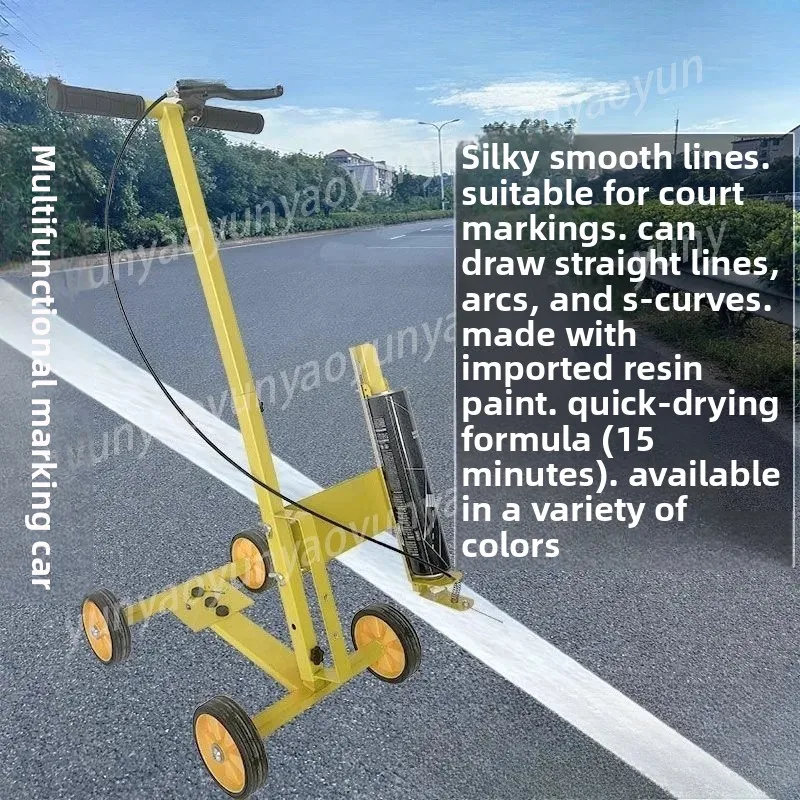 Fast Dry Traffic Marking Paint Wear Resistant for Parking Lot Playground Stadium Construction Site Safety Line Coating
