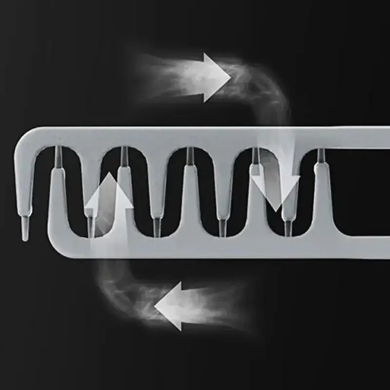 1 قطعة مشط تصفيف الشعر واسع الأسنان للرجال جذور رقيق تصفيف الشعر أمشاط الشباك الطبيعي بيرم أدوات العناية بالشعر اكسسوارات #5