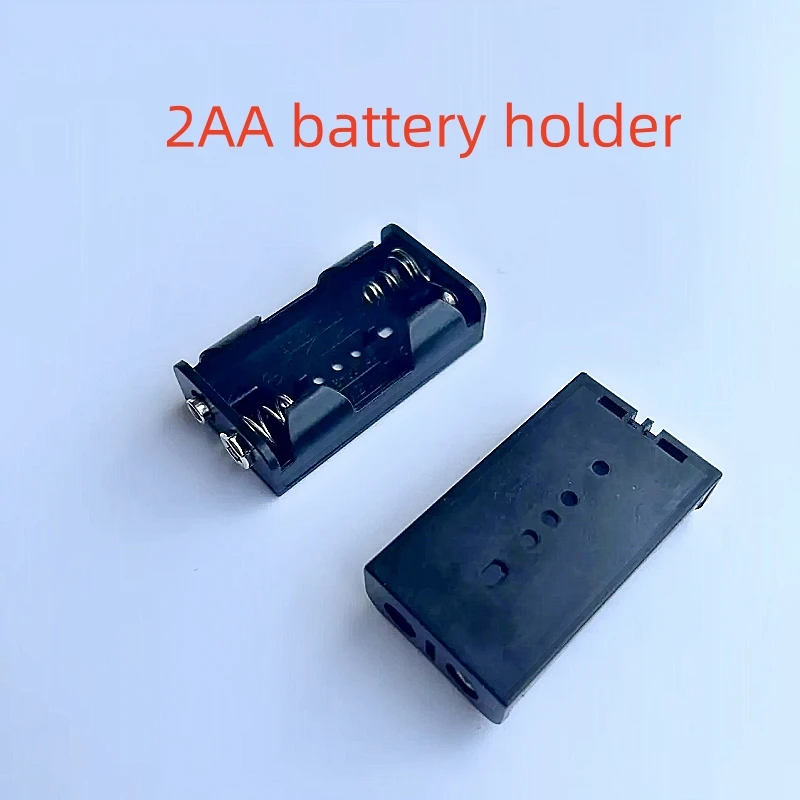 5PCS 2/3/4/8X Back-to-back Battery Box With Buckle AA Battery Holder AA Long Battery Compartment 5AA Buckle Battery Holder