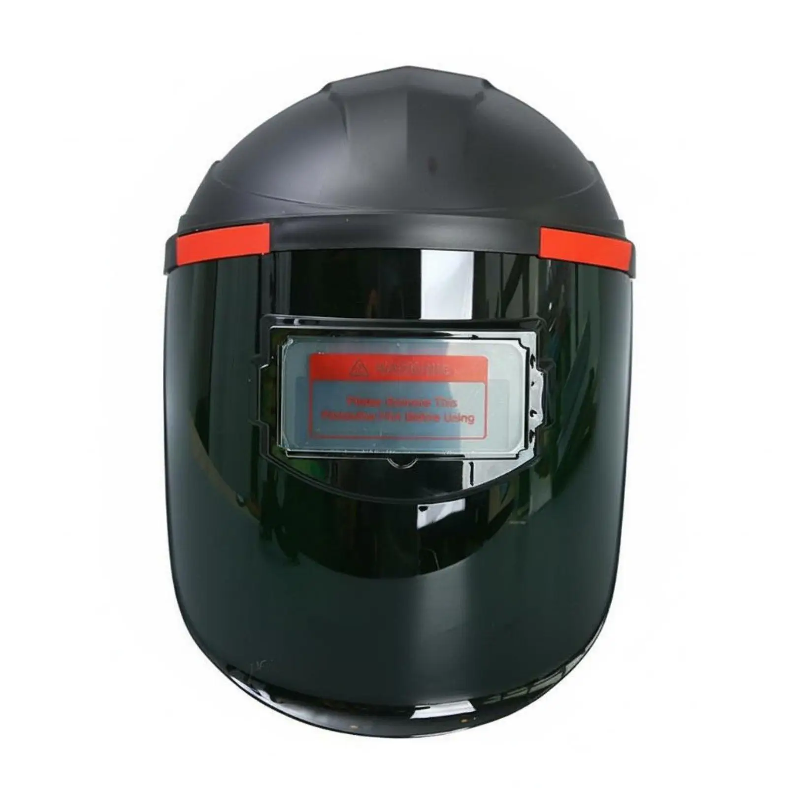 Self-Darkening Joining Helmet /IR Protection Solar Powered Welder's Headpiece Large View Screen Solar Powered Welder Hood for
