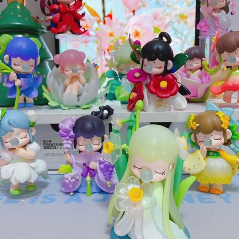 

Nanci Flower Collection Blind Box Handmade Vinyl Doll Authentic High Kawaii Exquisite Jewelry Toy Girl Birthday Surprise Gifts