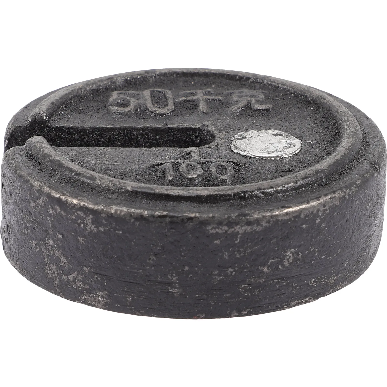 Retro Chinese Style Iron Scale Weight for Traditional Medicine Tea Dried Fruit Jewelry Precision Measurement Cast Iron