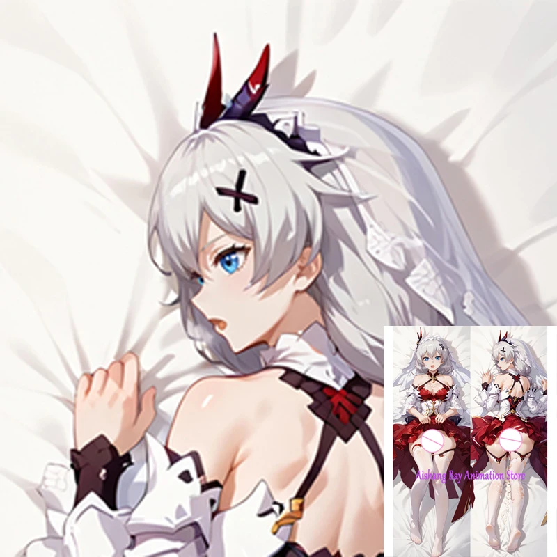 

Dakimakura Anime Kallen Kaslana 2 Side Printed Hugging Pillowcase Cushion Bedding Decor Pillow Cover