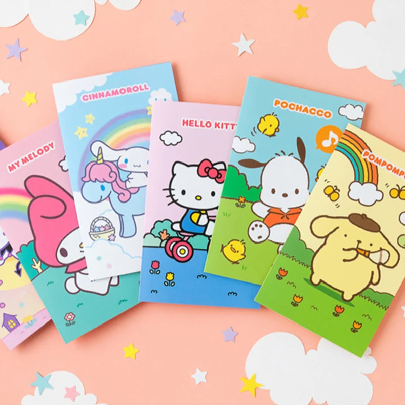 

24set/ лот Sanrio Kuromi мелодии Kitty Pochacco стикеры установить милые скрапбук DIY дневника декоративные стикеры альбом Stick Label