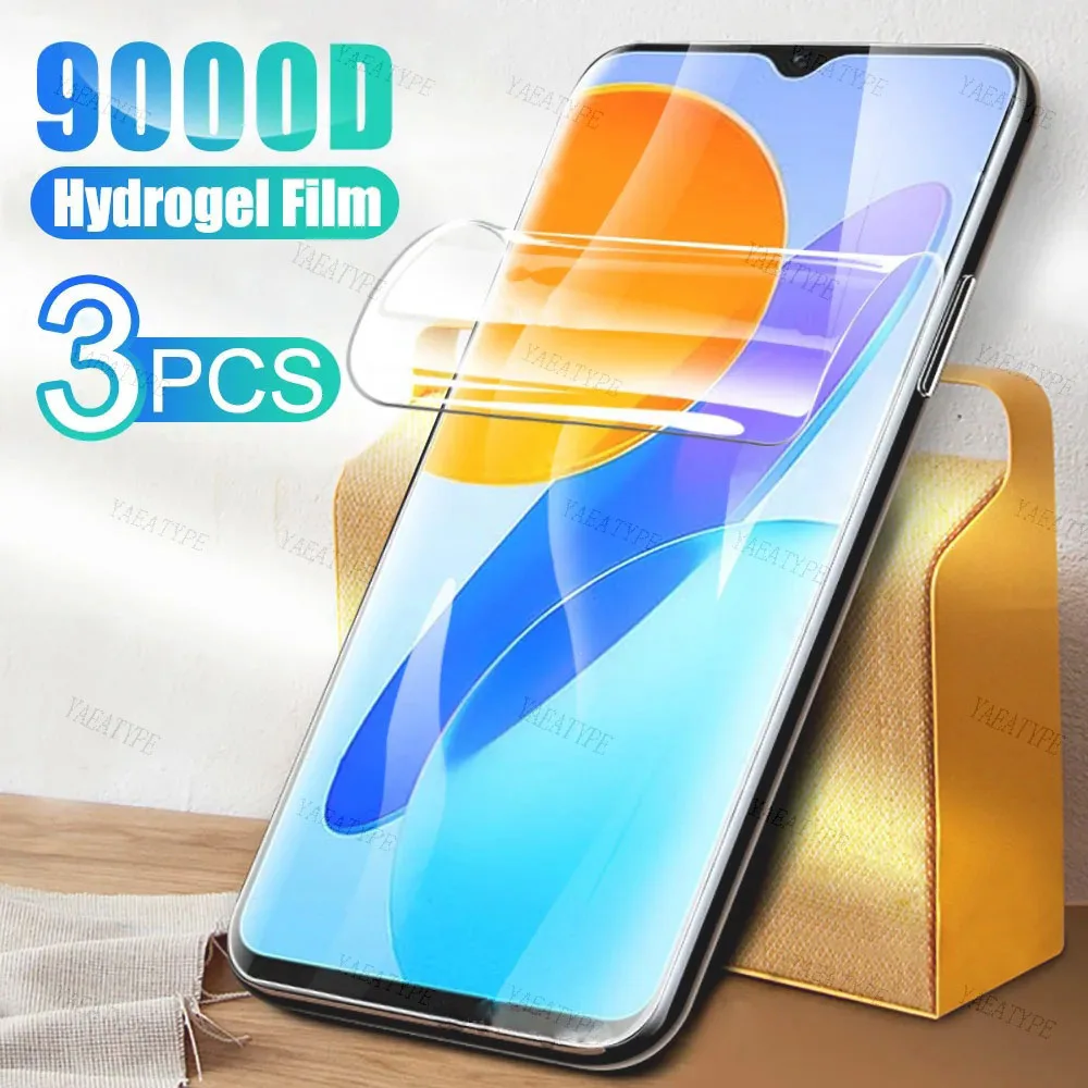 3PCS Hydrogel Film For Doogee S58 S59 S40 S59 S60Lite S35 S95 S88 Pro Y9 Plus Y8 N10 N20 X90 X90L X95 Pro Screen Protector Film