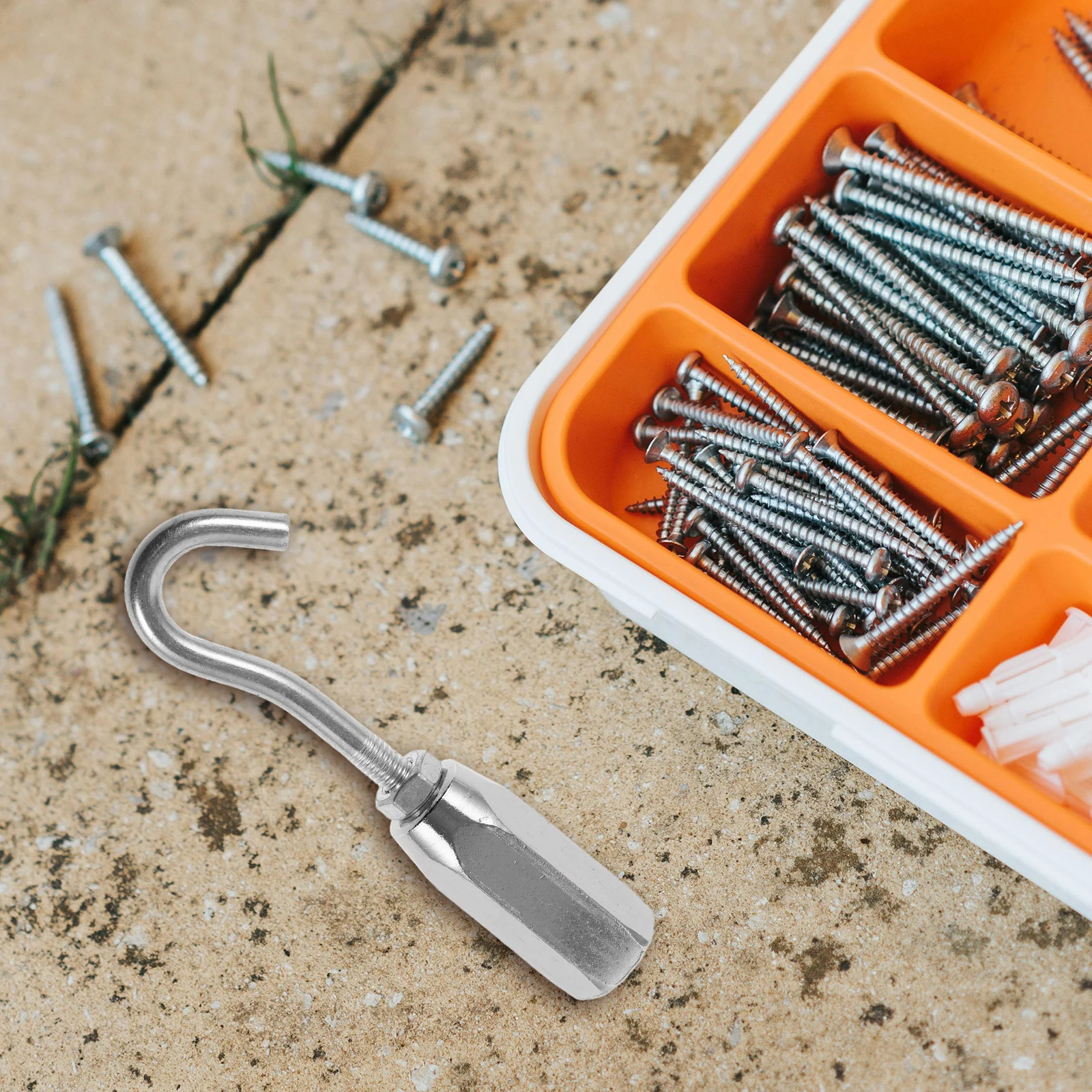 

Car Dent Hook Small Trim Removal Tool Puller Auto Body Tools Silver Compact Portable Removal Kit Maintenance Lever