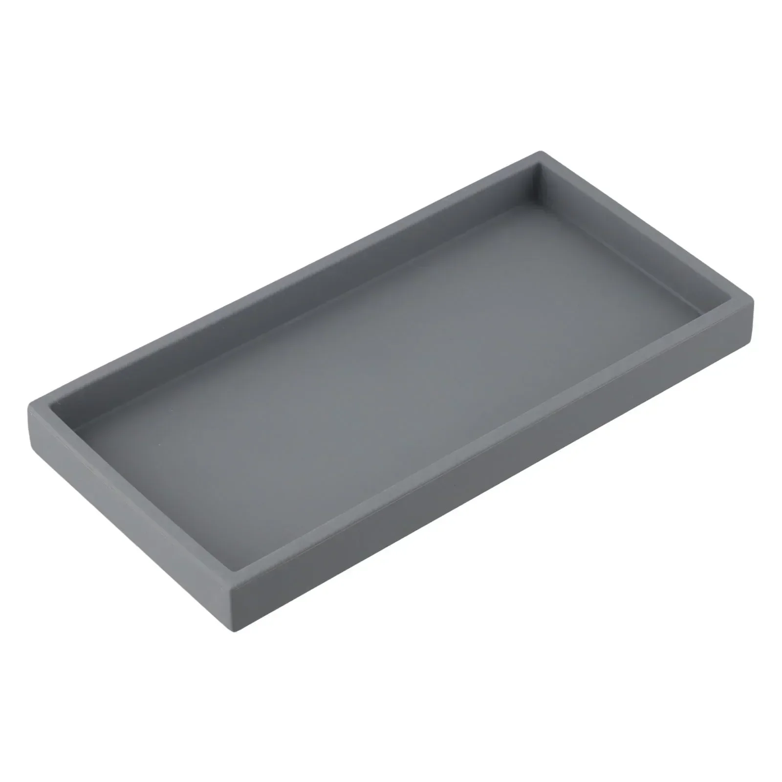 

Daily Use Black Countertop Storage Dishwasher Safe Silicone Tray Countertop Holder Dishwasher Safe Easy To Clean