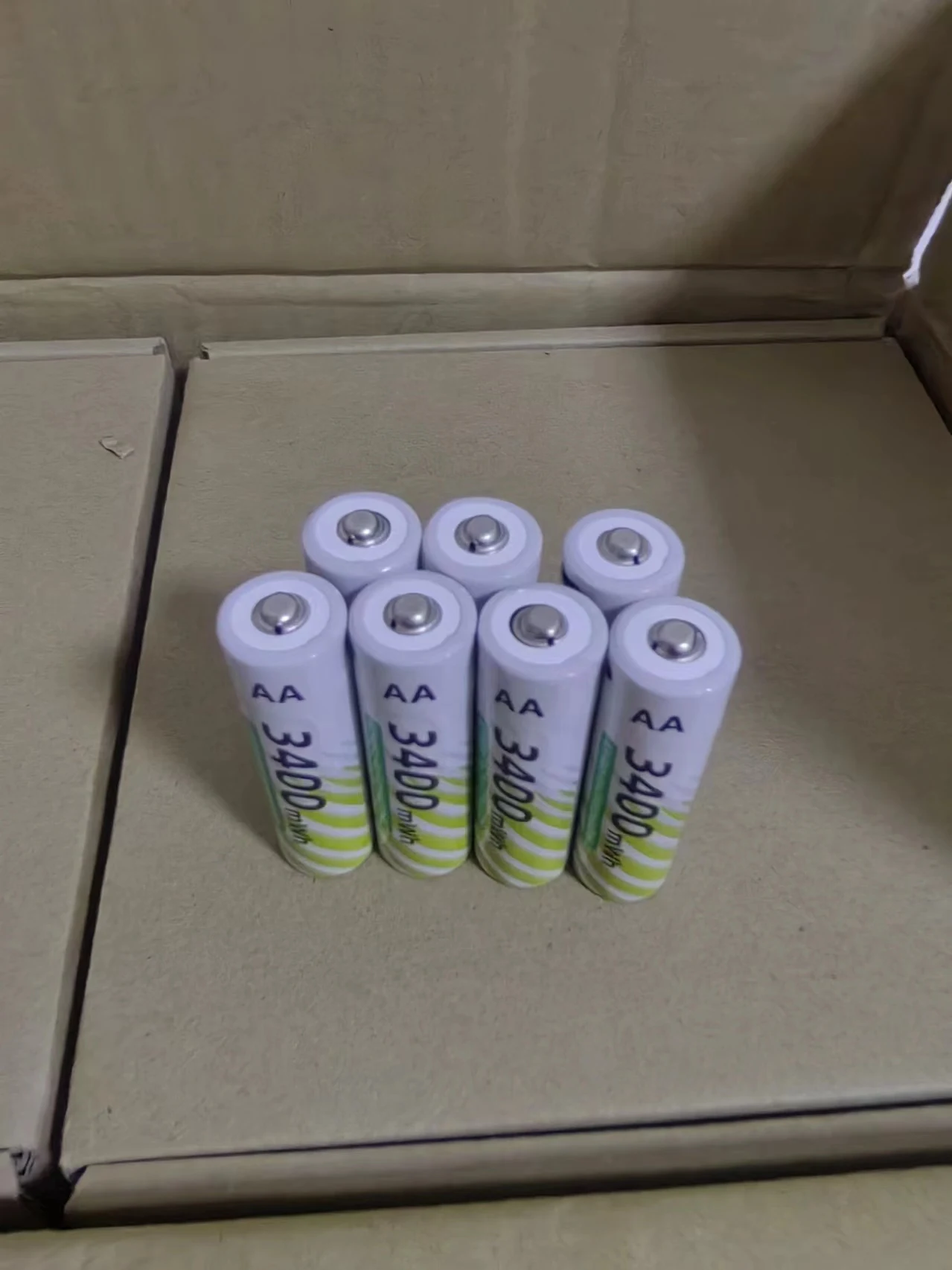

New Li-ion AAA and AA Rechargeable Batteries USB Lithium-ion 3400mWh 1.5V AA Rechargeable Batteries+800mWh 1.5V AAA Battery