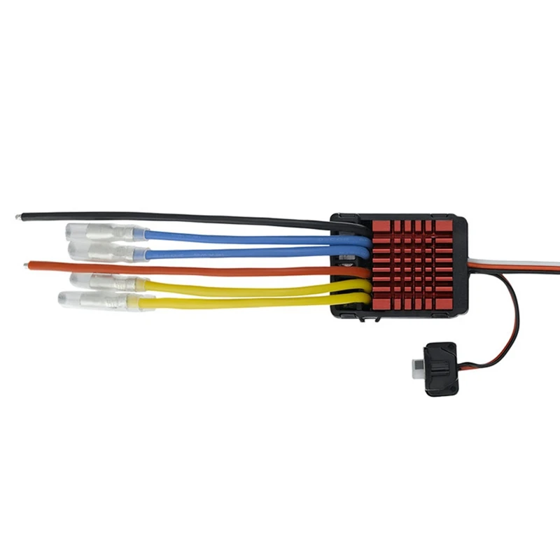 

For Hobbywing QuicRun WP 880 Dual Brushed 2-4S LiPo Waterproof ESC Speed Controller for 1/8 RC Car