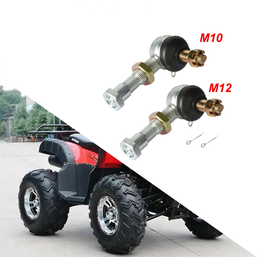 

1PC M10/M12 M14-M16 Adjustable Rocker Arm Steering Ball Joint Fit For China Electric ATV Go Kart UTV Buggy Quad Bike Accessories