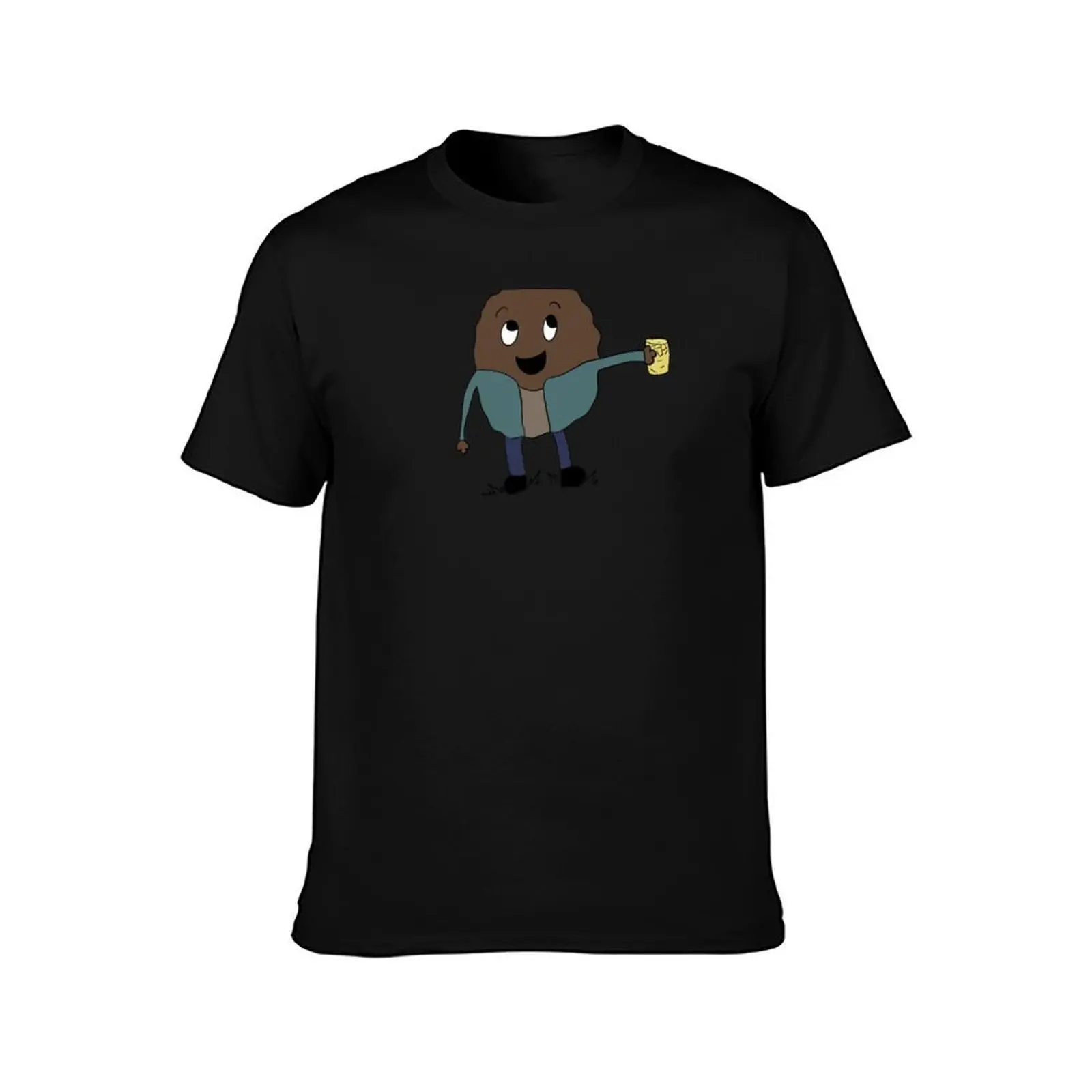 Mr Meatball with Lemonade T-Shirt, Summer Casual Cotton Tee, Oversized Streetwear Tops, Vintage Graphic Print, Unisex Men Women