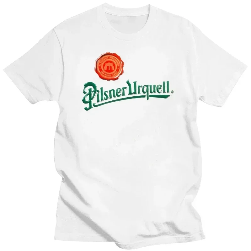 2024 funny style summer Pilsner Urquell beer t shirt, Czech Republic graphic t shirts men clothing oversized short sleeve cotton