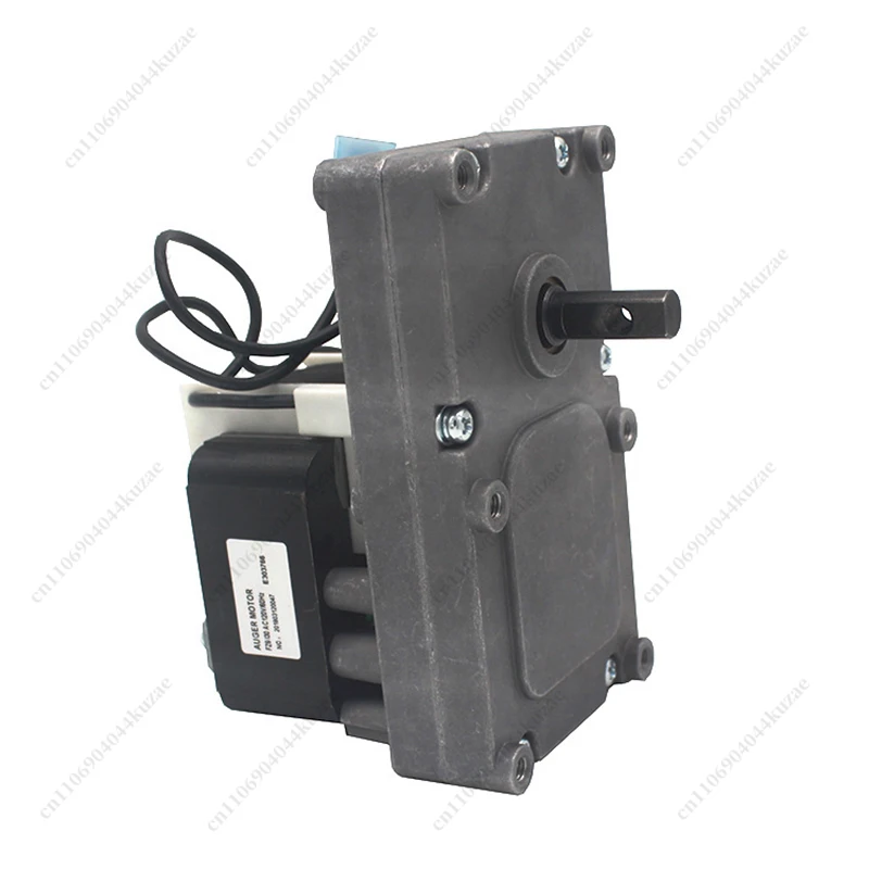 

120V/230V Pellet Furnace Feeding Motor, 1-2Rpm 30mm Stator Thickness for Wood Pellet Smoking Oven Fireplace