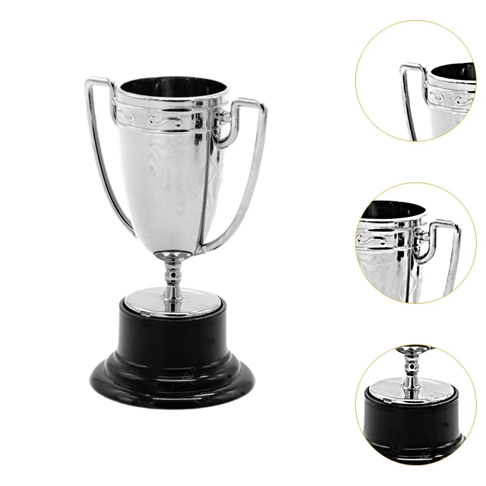 10Pcs Mini Trophies Multipurpose Sturdy Kids and Adults Small Trophy for Party Favors Ceremony Winning Prizes School Award Props