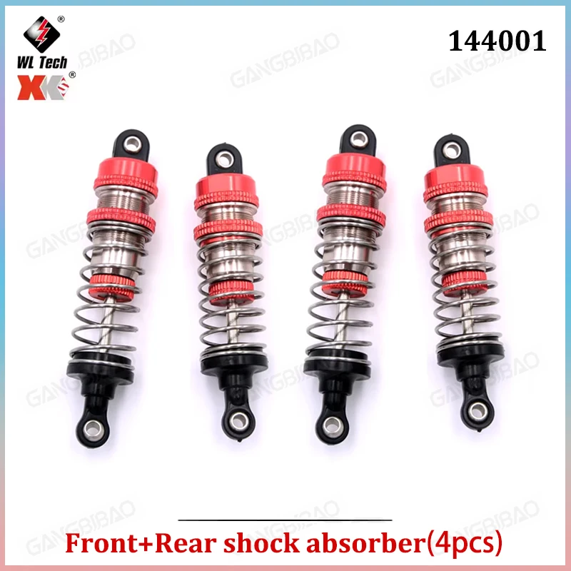 WLtoys 144001 144010 124016 124017 124018 124019 RC Car Parts Shock Absorbers, Car Shell, Charger, Differential, Gears, Tires view 3