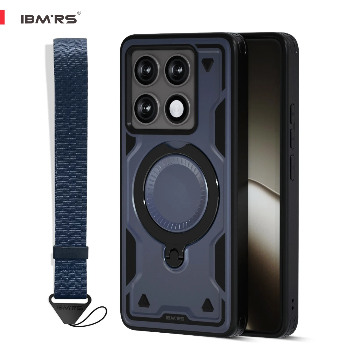

For Xiaomi 15T/15T Pro Case, [Magnetic Stand] & [Anti-Yellowing] 3-in-1 Cover, Shockproof with Lanyard & Anti-Slip Design