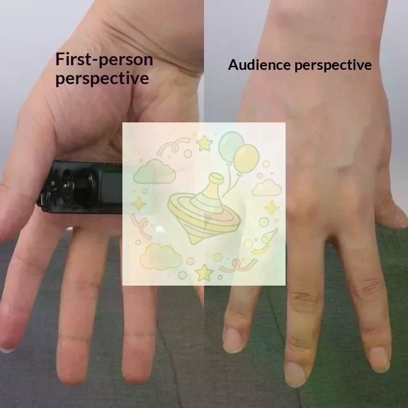 1Pcs Mind Magic Trick Prop Falling Can Illusion Gimmick Vanishing Soda Can Remote Control Close Up Magic Performance Tool