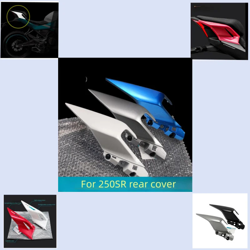 For CFMOTO 250SR MY22  Original Left / Right  Tail Wing Guard Cover Rear Taillight Rear Seat Guard Cover Rear Guard Trim Plate